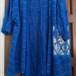 LulaRoe lace cardigan